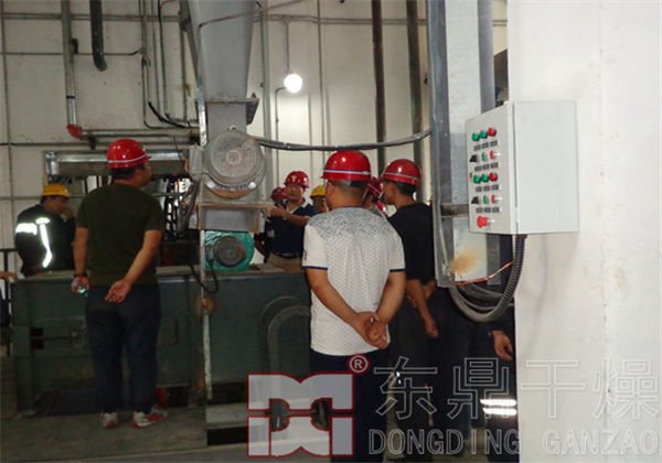 煤泥烘干機車間實操培訓